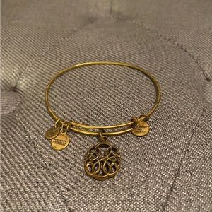 Alex & Ani Gold Charm Bracelet